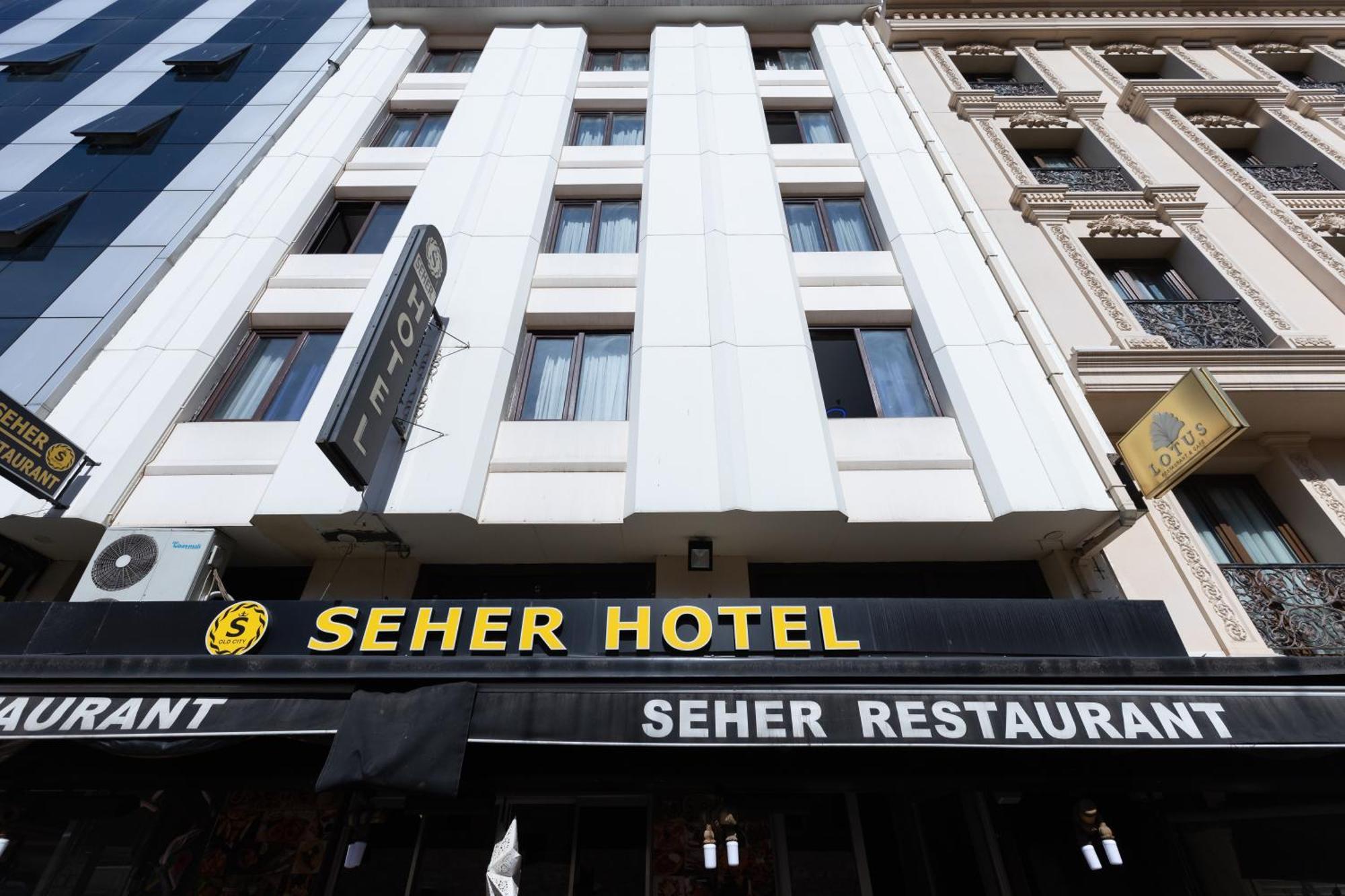 Seher Hotel Istanbul Eksteriør bilde